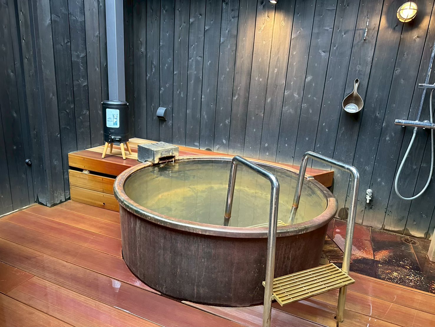 ぬかとゆげの水風呂