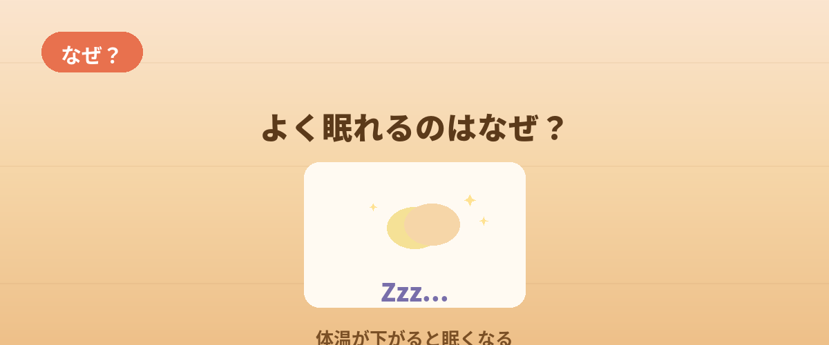 サウナの日に「よく眠れる」のはなぜ？