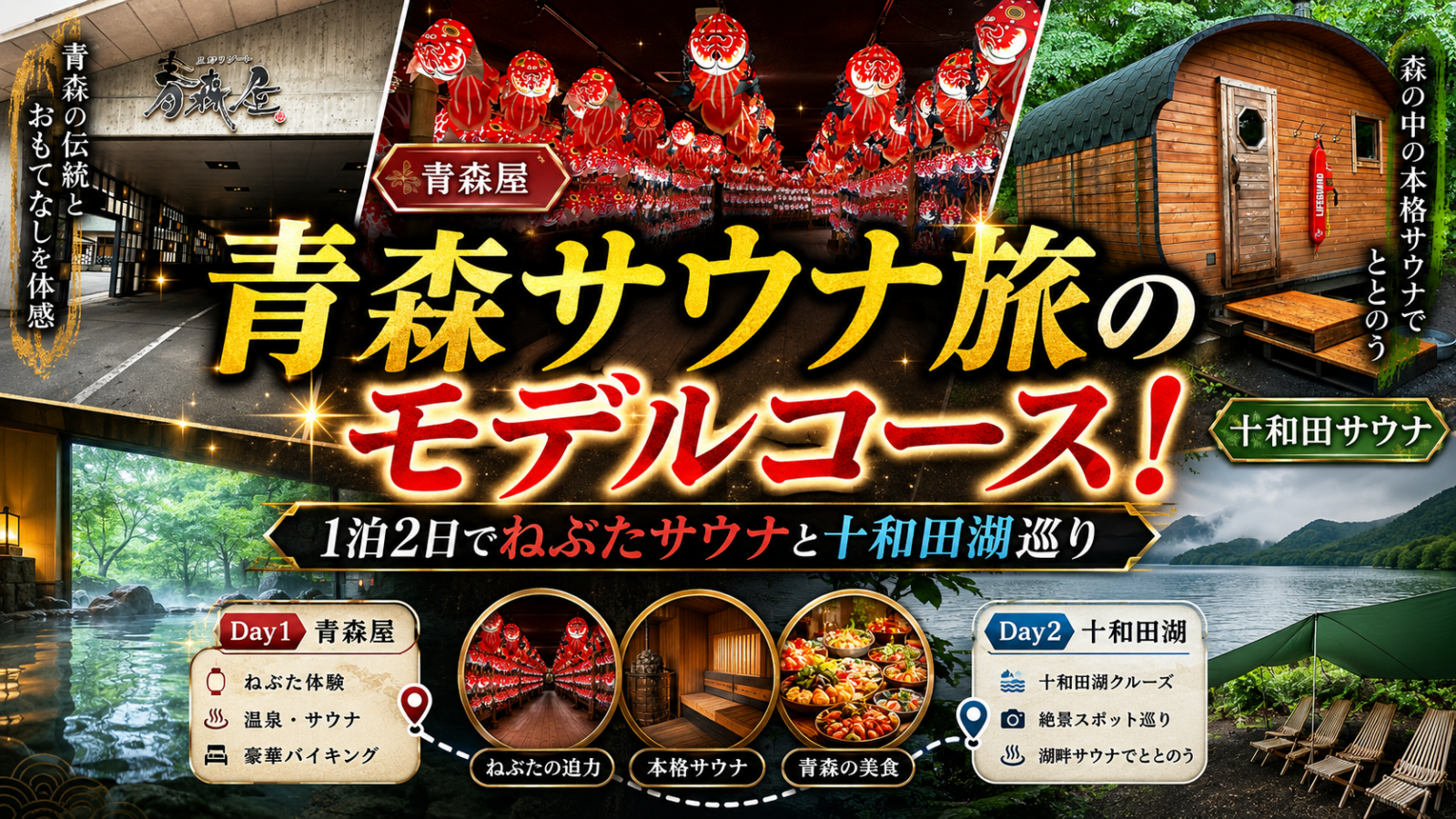 青森空港から、レンタカーで。気づけば"ぐるっと一周"